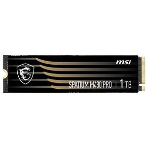 MSI Spatium M480 Pro 1TB  SSD M2 Gen4x4 NVMe