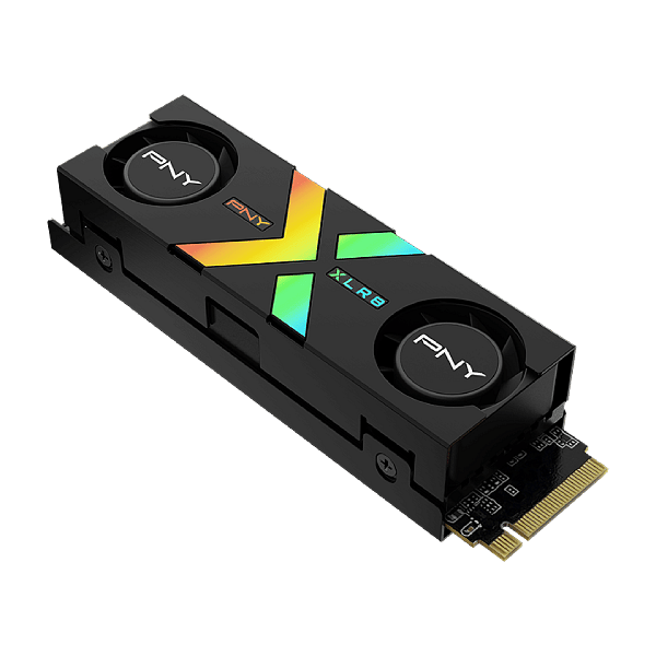PNY CS3150 1TB RGB  SSD M2 PCIe Gen5 x4 NVMe Disipador