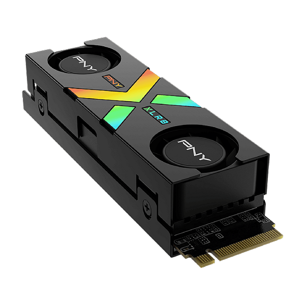 PNY CS3150 1TB RGB  SSD M2 PCIe Gen5 x4 NVMe Disipador
