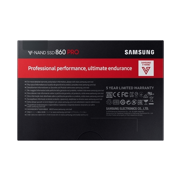 Samsung 860 Pro 2TB  Disco Duro SSD