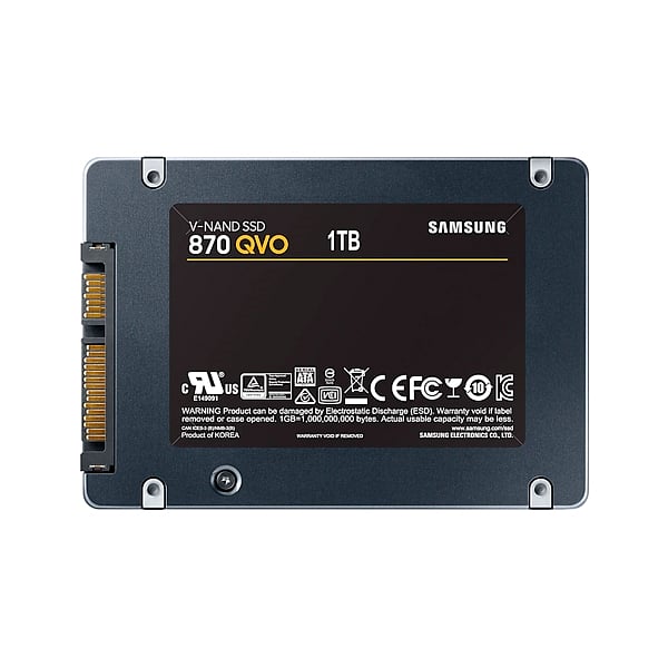 Samsung 870 QVO 1TB 25 SATA 3  Unidad SSD