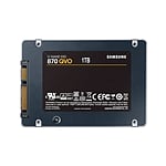 Samsung 870 QVO 1TB 25 SATA 3  Unidad SSD