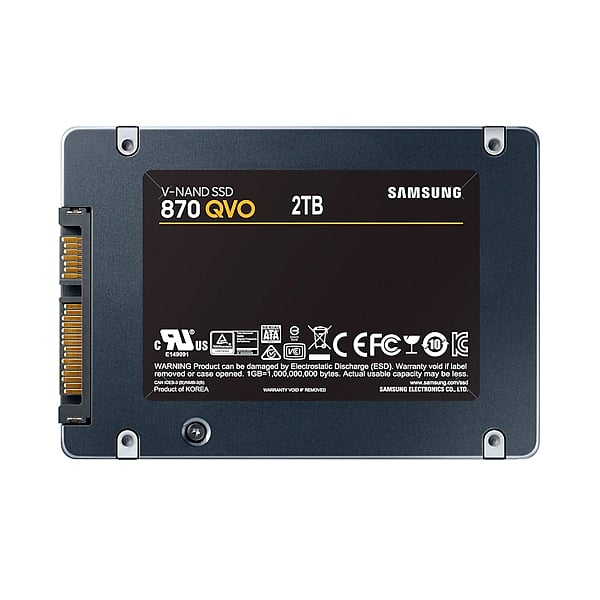 Samsung 870 QVO 2TB 25 SATA 3  Unidad SSD