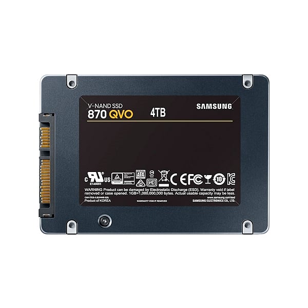 Samsung 870 QVO 4TB 25 SATA 3  Unidad SSD