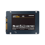 Samsung 870 QVO 4TB 25 SATA 3  Unidad SSD Samsung 870 QVO 4TB 25 SATA 3  Unidad SSD
