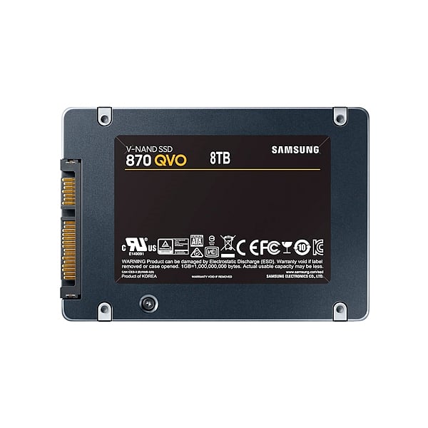 Samsung 870 QVO 8TB 25 SATA 3  Unidad SSD