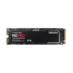 Samsung 980 Pro M2 PCIe Gen4 NVME 2TB  Disco Duro SSD