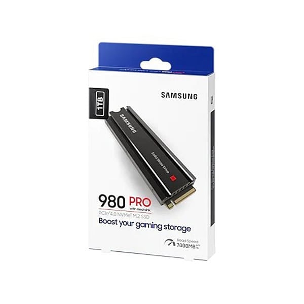 Samsung 980 Pro M2 PCIe Gen4 NVME 1TB con disipador de calor   SSD