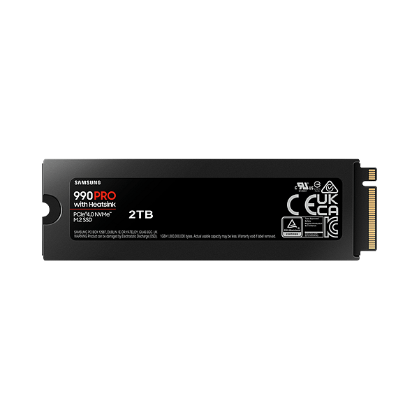Samsung 990 Pro M2 PCIe Gen4 NVME 2TB con disipador  SSD