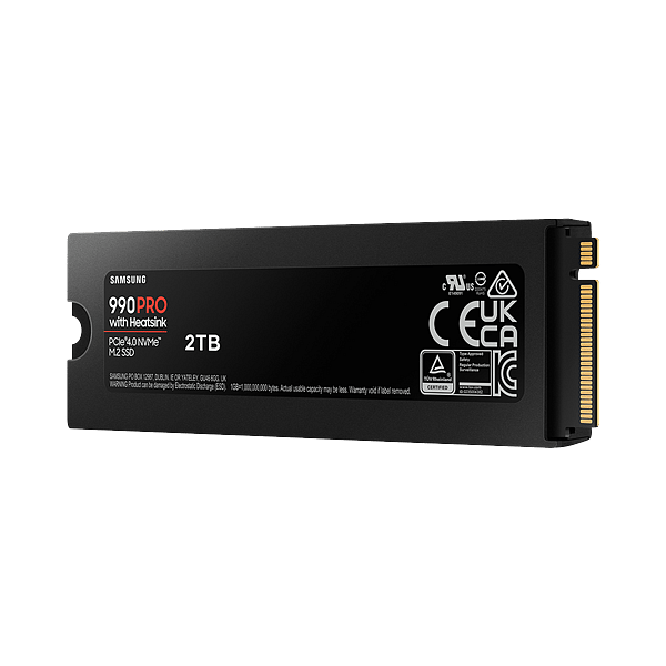 Samsung 990 Pro M2 PCIe Gen4 NVME 2TB con disipador  SSD