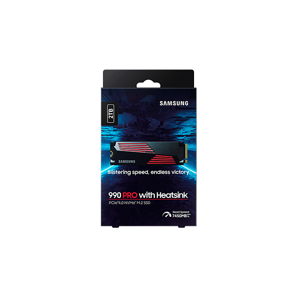 Samsung 990 Pro M2 PCIe Gen4 NVME 2TB con disipador  SSD