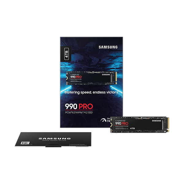 Samsung 990 PRO 4TB  SSD M2 NVMe PCIe 40