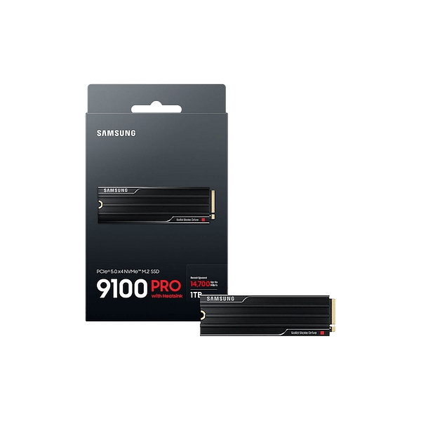 Samsung 9100 PRO 1TB  SSD M2 NVMe PCIe 50 x4 Con disipador