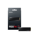 Samsung 9100 PRO 1TB  SSD M2 NVMe PCIe 50 x4 Con disipador