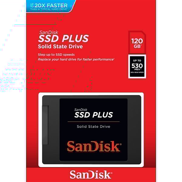 SanDisk Plus 120GB Nueva versión  Disco Duro SSD