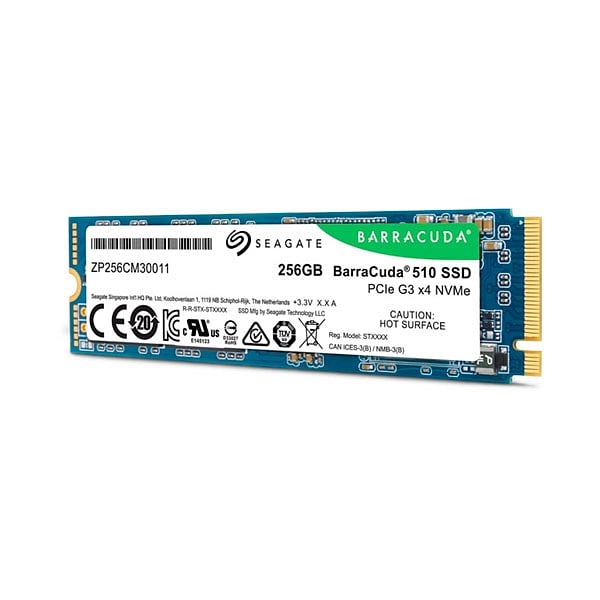 Seagate Barracuda 510 256GB M2 PCIe NVMe  Disco Duro SSD