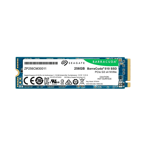 Seagate Barracuda 510 256GB M2 PCIe NVMe  Disco Duro SSD