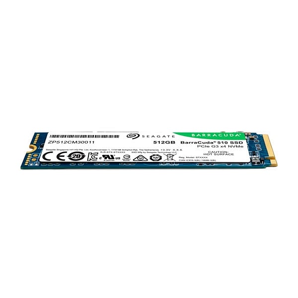 Seagate Barracuda 510 512GB M2 PCIe NVMe  Disco Duro SSD