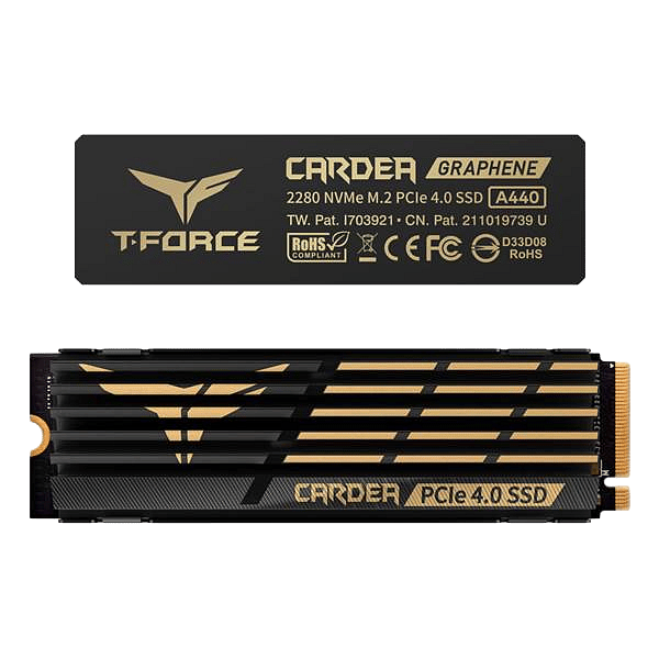 Team Group Cardea A440 M2 PCIe Gen4 NVMe 1TB  SSD