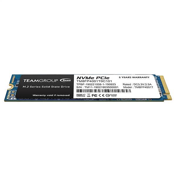 Team Group MP34 M2 PCIe3 NVME 1TB  SSD