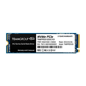 Team Group MP33 Pro M2 PCIe3 NVME 512GB  SSD