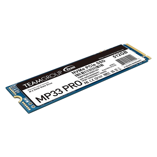 Team Group MP33 Pro M2 PCIe3 NVME 512GB  SSD