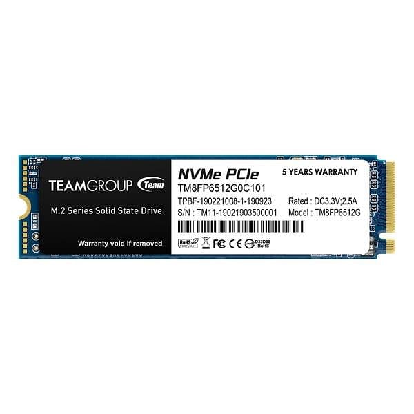 Team Group MP33 512GB   SSD M2 PCIe Gen3x4 NVMe
