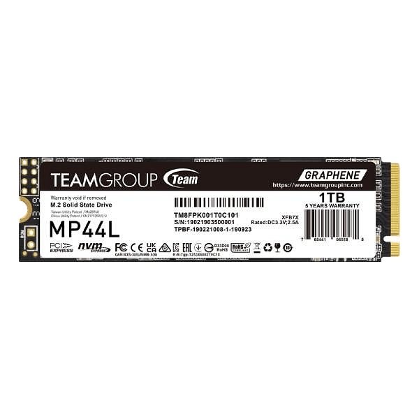 Team Group MP44L 1TB   SSD M2 PCIe Gen4x4 NVMe