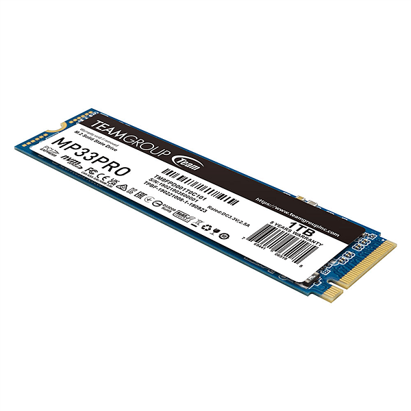 Team Group MP33 Pro 1TB  SSD M2 PCIe3 NVME