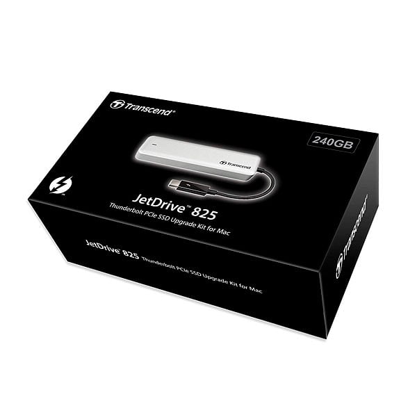 JetDrive 825 240GB SSD externo Thunderbolt para Mac