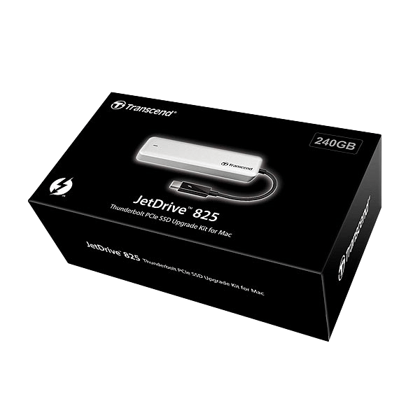 JetDrive 825 240GB SSD externo Thunderbolt para Mac