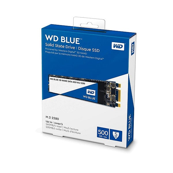 WD Blue 500GB M2 2280 SATA 3DNand  Disco Duro SSD