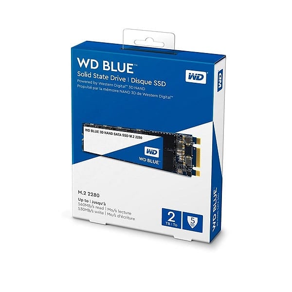 WD Blue 2TB M2 2280 SATA 3DNand  Disco Duro SSD