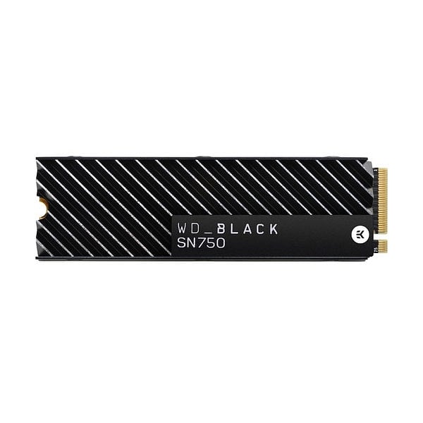 WD Black SN750 500GB M2 PCIe NVMe con disipador  SSD