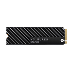 WD Black SN750 2TB M2 PCIe NVMe con disipador  SSD