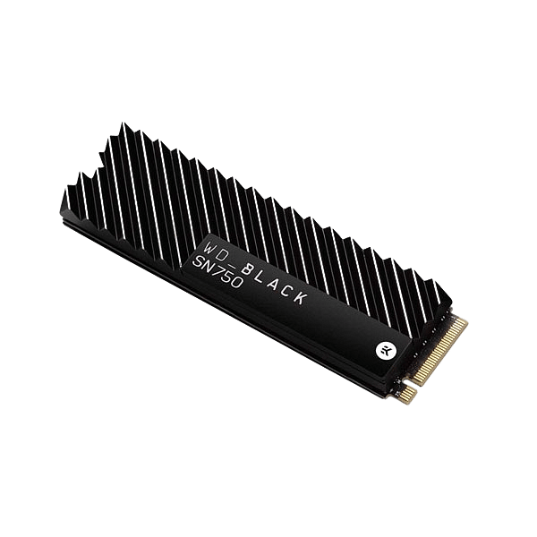 WD Black SN750 2TB M2 PCIe NVMe con disipador  SSD