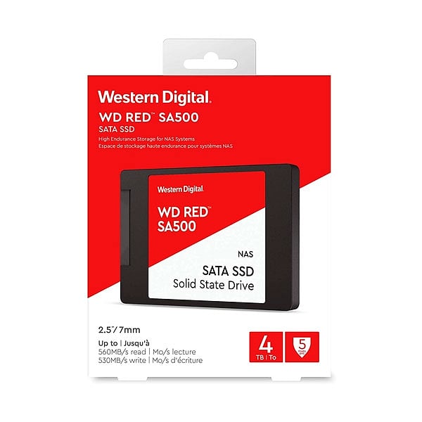 WD Red SSD 25 4TB SATA  Disco Duro SSD