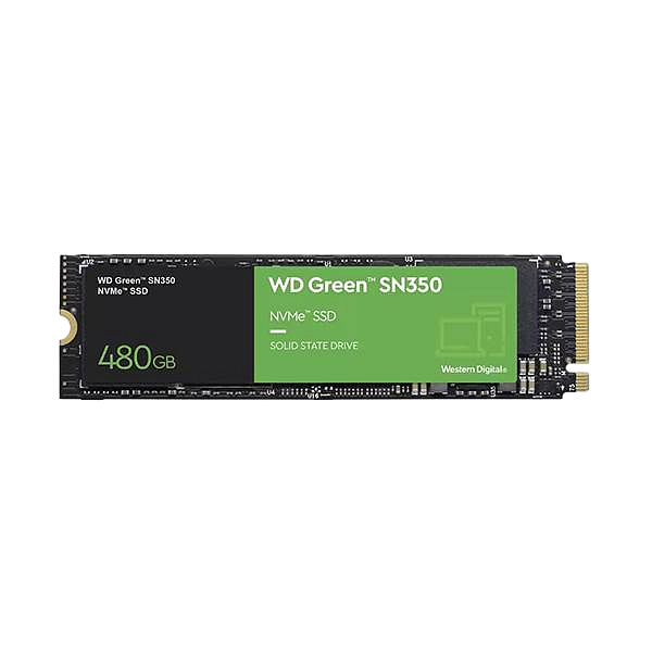 WD Green SN350 500GB M2 PCIe NVMe  Disco Duro SSD