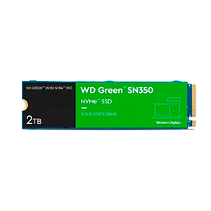 WD Green SN350 2TB M2 PCIe NVMe  Disco Duro SSD