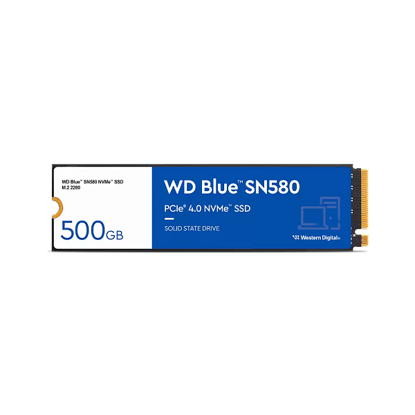 WD Blue SN580 500GB  SSD M2 PCIe NVMe
