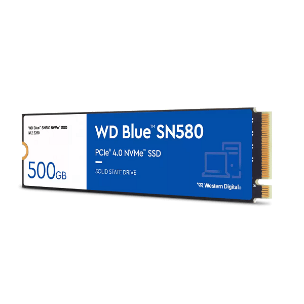 WD Blue SN580 500GB  SSD M2 PCIe NVMe