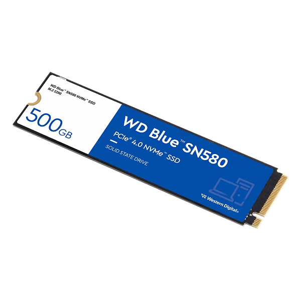 WD Blue SN580 500GB  SSD M2 PCIe NVMe