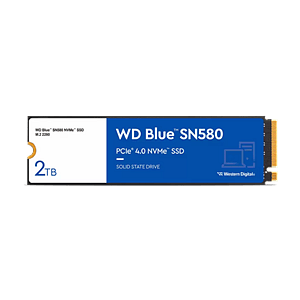 WD Blue SN580 2TB  SSD M2 PCIe NVMe