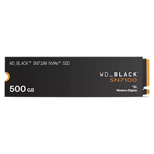 WD Black SN7100 500GB  SSD M2 PCIe 40 NVMe