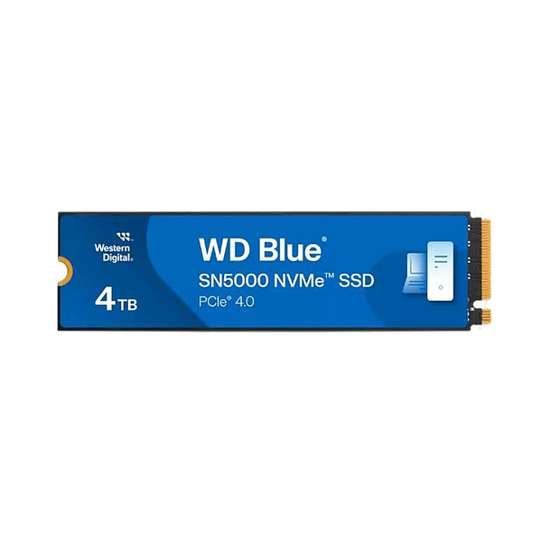 WD Blue SN5000 4TB  SSD M2 PCIe 40 NVMe