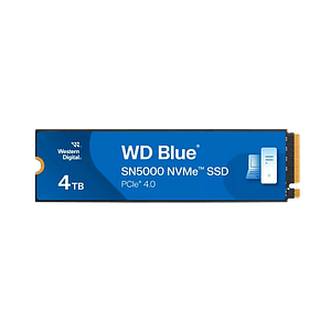 WD Blue SN5000 4TB  SSD M2 PCIe 40 NVMe