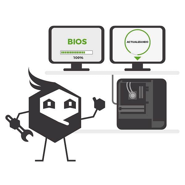 Servicio actualización BIOS para placa base