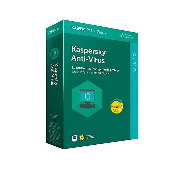 Kaspersky AntiVirus 2019 3 Licencia  Antivirus
