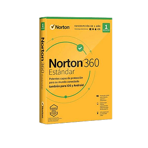 NORTON 360 STANDARD 10GB ES 1 USER 1 DEVICE 12MO