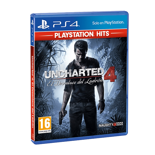 Sony PS4 HITS Uncharted 4  Videojuego